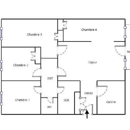 Résidence Du Parc Des Tilleuls De Appartement *