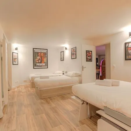 Apartamento Hollywood Nostalgia, 8 Personnes - Parking, Terreaux Lyon
