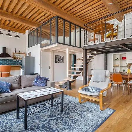Le Tisserand - Superbe Canut Pentes Croix Rousse Apartment *