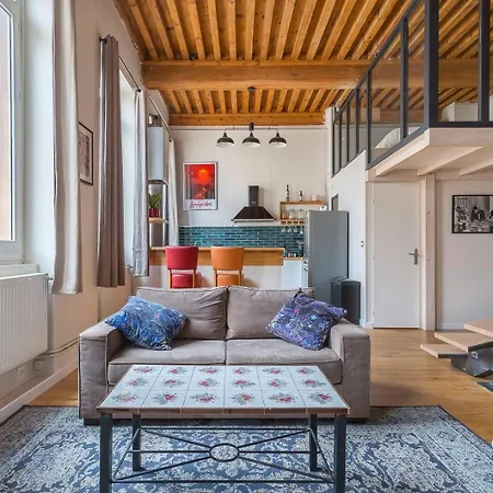 Apartment Le Tisserand - Superbe Canut Pentes Croix Rousse *
