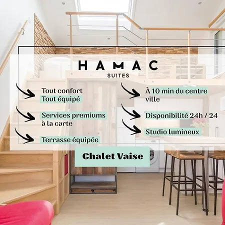 Le Chalet - Studio Avec Terrasse - Vaise Apartment
