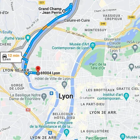Envie Lyonnaise Location - 14 Personnes - Terrasse - Wifi Fibre Optic * Lyon