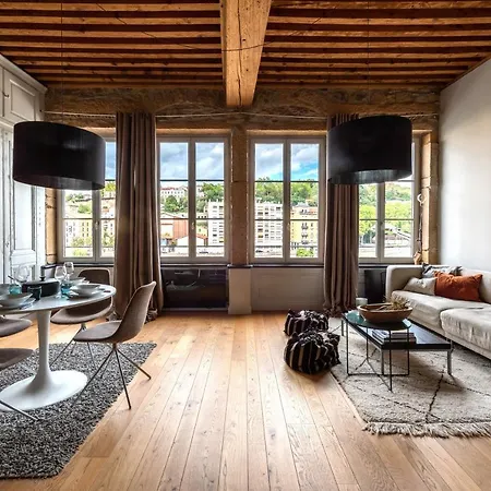 Le Loft Ethnic - Avec Jolie Vue Sur La Saone Apartment *