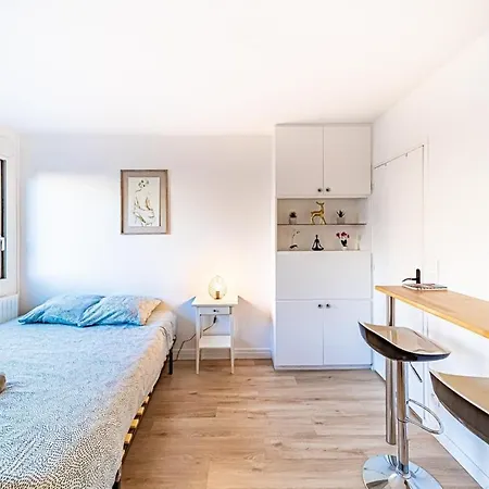 Le Petit Massena-cosy 2 Pers Balcon- Part Dieu アパート