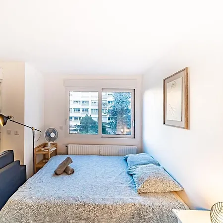Le Petit Massena-cosy 2 Pers Balcon- Part Dieu アパート *