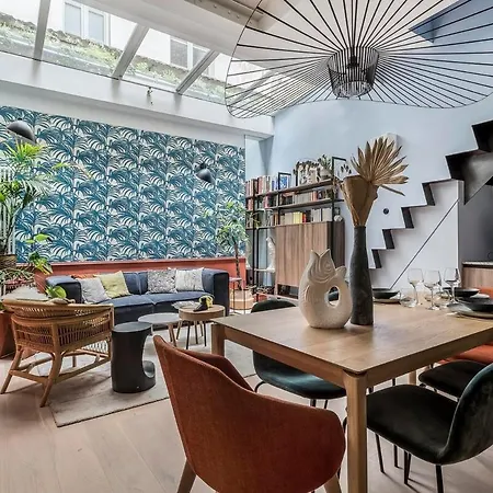 Jungle-art - Duplex Très Calme Et Cosy - 2beapart Appartamento Lione