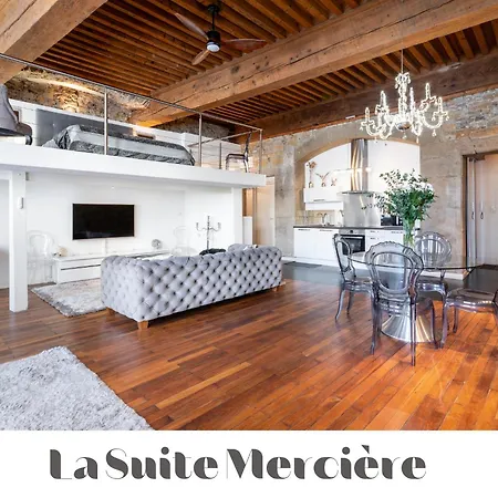 Le Carre Merciere , De Luxe Au Coeur De Lyon, Loft Et Apartment *