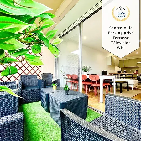 Bngo I Le Spacieux I 3 Chambres, 2 Salles De Bain, Parking Prive Gratuit, 8 Personnes, Vieux Hypercentre Apartment