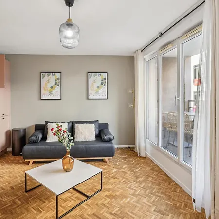 Baraban For 4 People With Balcony Near Part-dieu