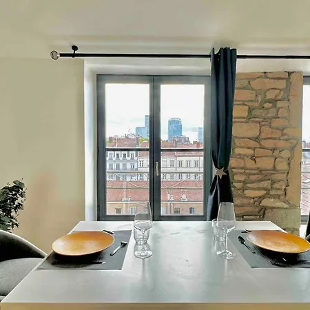 Skyline-vitton Loft72 Apartment Lyon