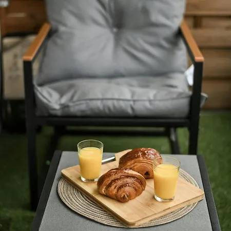 Apartment Cosy Business - Balcon Garage Ferme