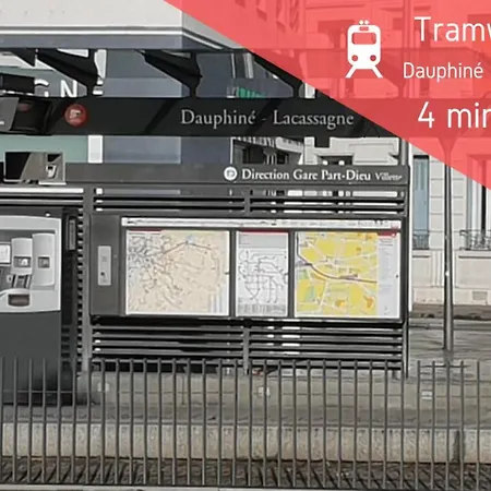 Easy Centre Et Part Dieu Metro Tram Apartamento *