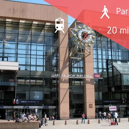 Easy Centre Et Part Dieu Metro Tram Apartamento