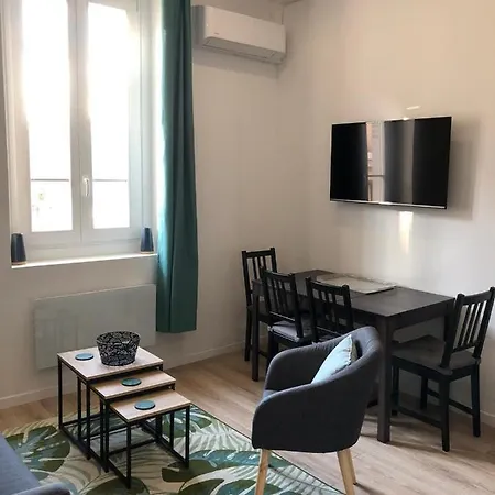 Duplex Bastié T3 Calme Et Climatisé Wifi Lione
