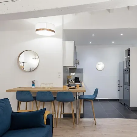 아파트 Le Nid Du Lion - Joli T2 Quartier St Georges Au Calme *