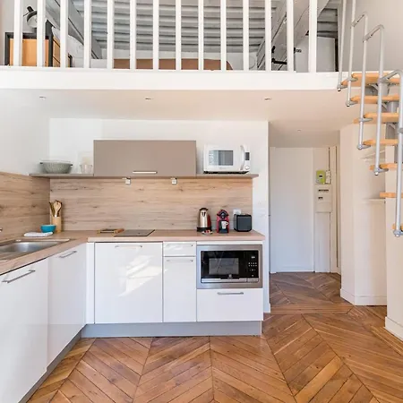 Le Royale Haussmann 4 Places Loft Canut 아파트 리옹