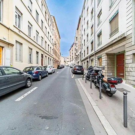Апартаменты Le Bon Pasteur-cosy 2 Pers- Croix Rousse Лион