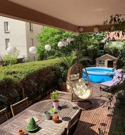 Lejlighed Gare La Part Dieu, Avec Terrasse, Jardin Et Parking Lyon