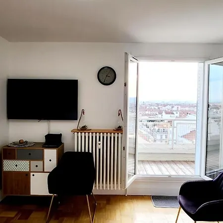 Plein Sud Terrasse Climatisation Garage Netflix 公寓 *