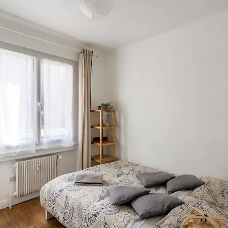 Chambre Double Et Salon Canape Lit 2 A 4 Personnes Alloggio in famiglia Lione