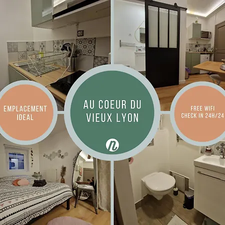 Appartement Studio Cosy - Coeur Du Vieux Lyon