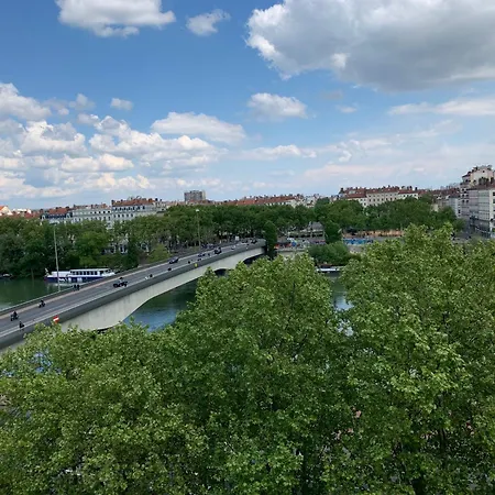 Apartamento Le Bleu Face Au Rhone By Chez Alam Lyon