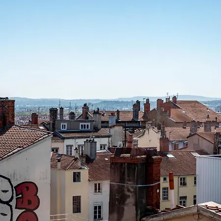 Bngo I L'elegant I Duplex Croix-rousse Vue Sur Fourviere, 2 Personnes, Cosy Et Moderne アパート *