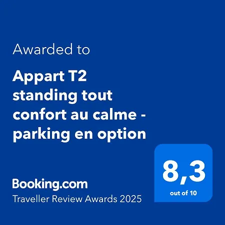 アパート T2 Standing Confort Au Calme - Parking En Option リヨン