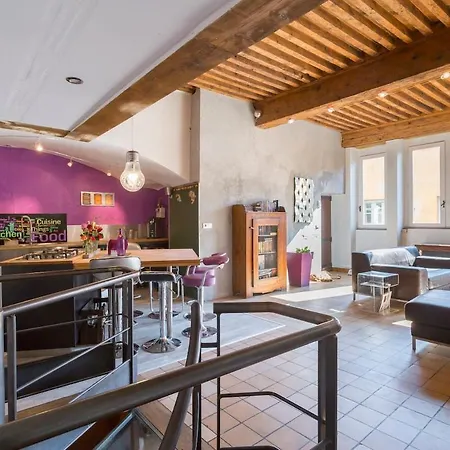 דירה Le Duplex De Fourviere *