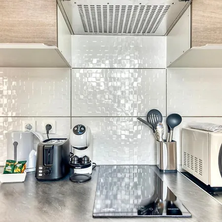 Le Martini - Clim Mobile - Studio Au Brotteaux Metro B Apartment Lyon
