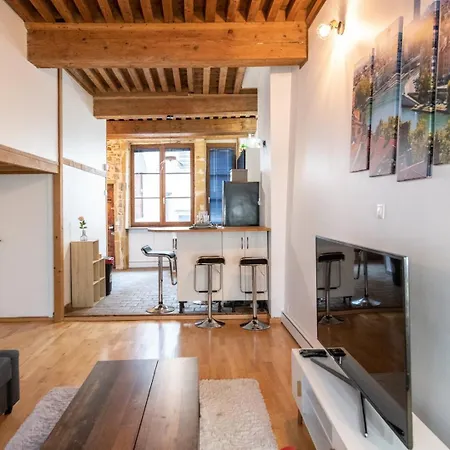 Soyeux - Superbe Canut Quai De Saone Appartamento