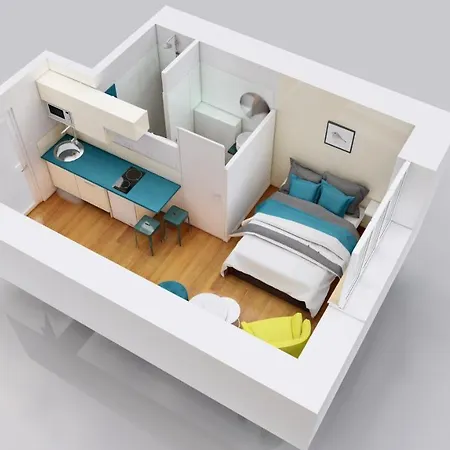 Apartment Studios Part-Dieu Gare - Homalyon