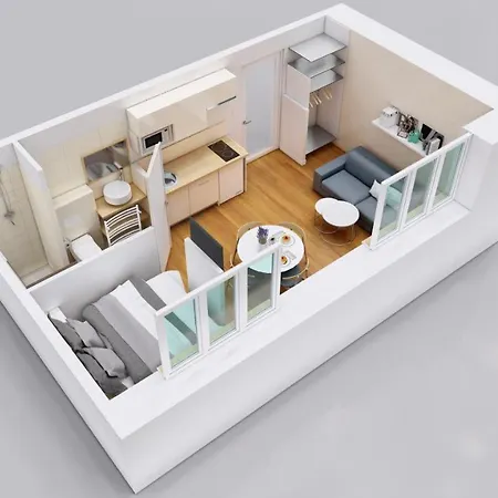 Apartment Studios Part-Dieu Gare - Homalyon *