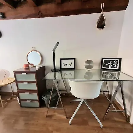 Апартаменты Duplex Atypique Loft 6 Лион
