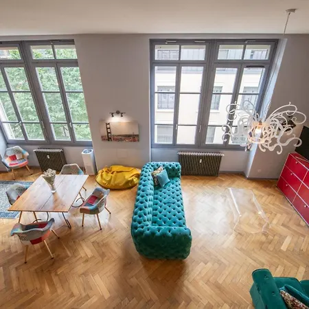 Loft Crequi - Bel Spacieux Proche Tete D'or Apartment *
